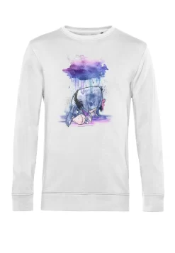 Disney Winnie The Pooh Watercolor Eeyore - Sweater - White -Disney dce3e742a16c427cb1236d7e2ad041c4 scaled