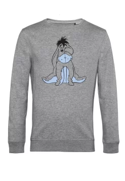 Disney Winnie The Pooh Basic Sketch Eeyore - Sweater - Heather Grey -Disney dda8ed6b73e440c3a57f262ed55b2415 scaled
