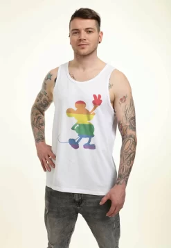 Disney Mickey Classic Love Is Love Pride Mickey - Top - White -Disney debe530498724d80a9a2242a9ca564c3 scaled