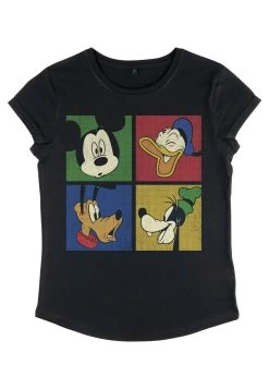 Disney Classic Mickey Block Party - T-Shirt Print - Black -Disney dfbfaeb9677a45acb7ccf38dd04e316a
