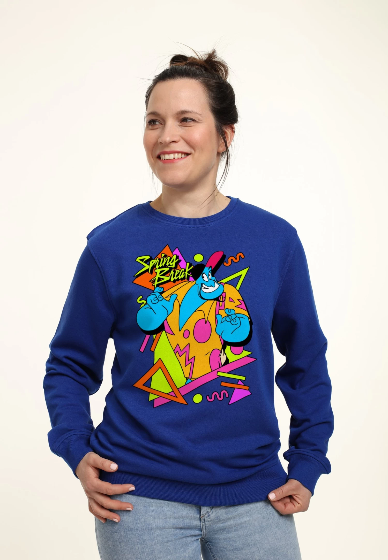 Disney Aladdin Spring Break - Sweater - Royal Blue 1 Disney Aladdin Spring Break - Sweater - Royal Blue
