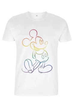 Disney Mickey Mouse Big Pride Unisex - T-Shirt Print - White -Disney e3fe41c02b244383b9459dafa7c417d4 scaled