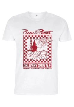 Disney Toy Story Pizza Planet Delivery - T-Shirt Print - White