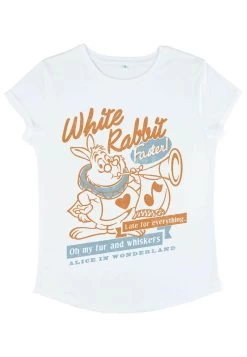 Disney Alice In Wonderland White Rabbit - T-Shirt Print - White -Disney e750ab1b5c7c4b5a80d38f6a6683a1dd