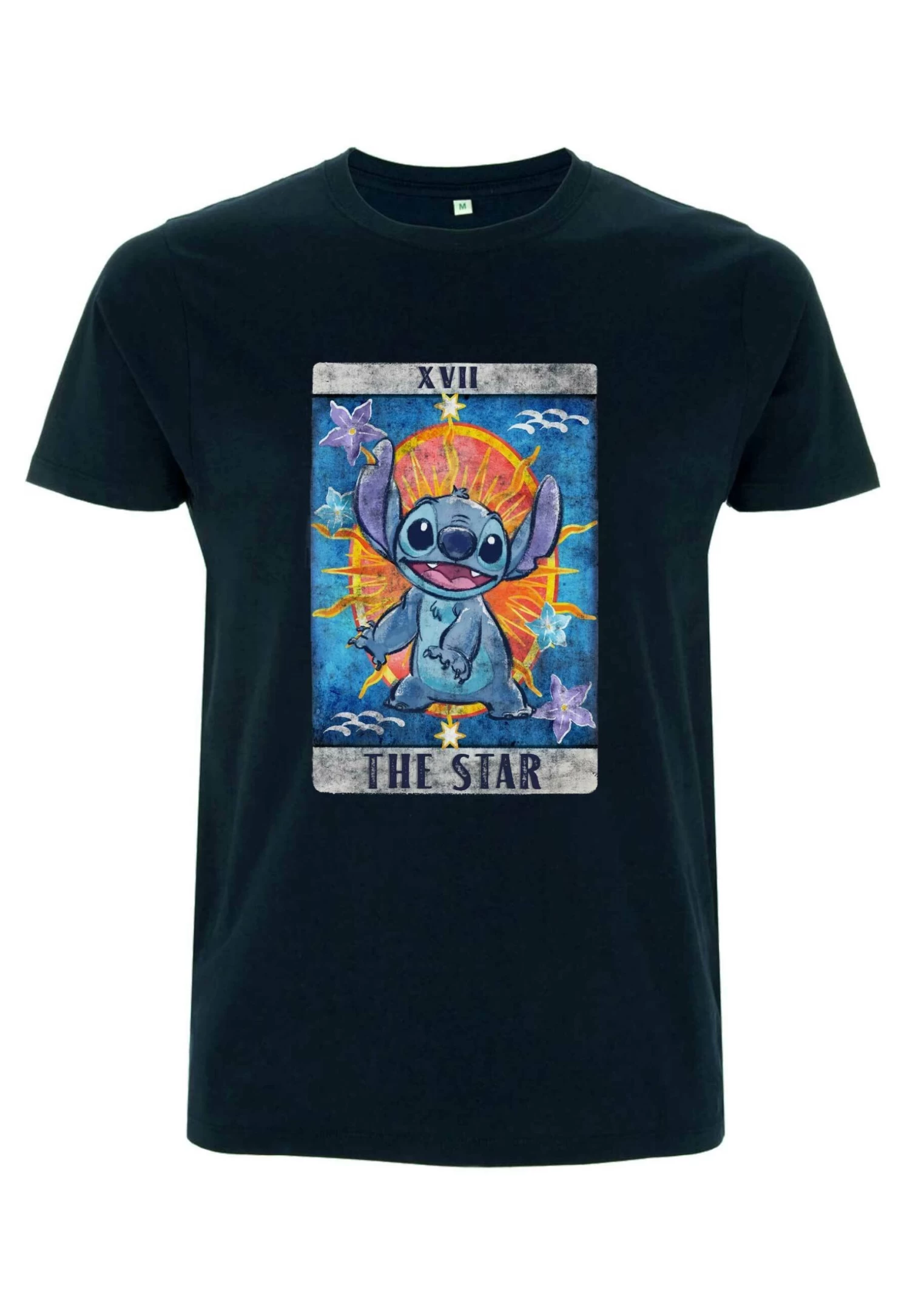 Disney Lilo & Stitch Tarot - T-Shirt Print - Navy Blue 5 Disney Lilo & Stitch Tarot - T-Shirt Print - Navy Blue - Afbeelding 5