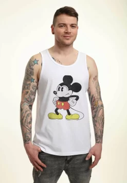 Disney Classic Mickey Mightiest Mouse Tank - Top - White