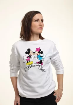 Disney Mickey Classic Endless Love - Sweater - White