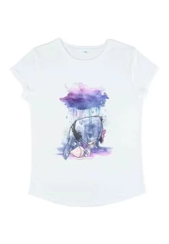 Disney Winnie The Pooh Watercolor Eeyore - T-Shirt Print - White -Disney eca0658f60204129bb4f1180c8112d91