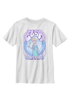 Disney Frozen Elsa Gig - T-Shirt Print - White