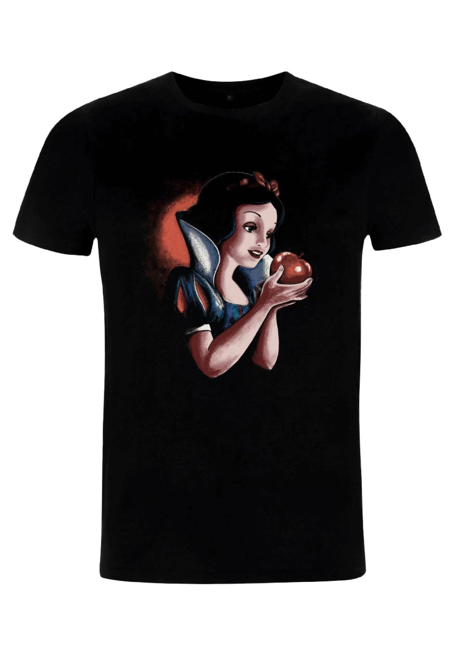 Disney Princesses Deep Stare Unisex - T-Shirt Print - Black 4 Disney Princesses Deep Stare Unisex - T-Shirt Print - Black - Afbeelding 4