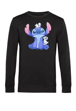 Disney Lilo & Stitch Cute Ducks - Sweater - Black -Disney f3e3e21f44a445e4a92089e3455f14fe scaled