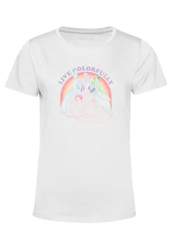 Disney Princesses Rainbow Princess - T-Shirt Print - White -Disney f699e25809c245fa83e5f82d776a12a3 scaled