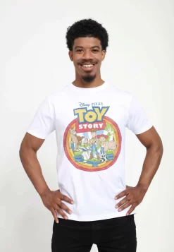 Disney Toy Story 1-3 Group Toys Unisex - T-Shirt Print - White