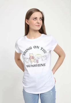 Disney Winnie The Pooh Bring On The Sunshine - T-Shirt Print - White