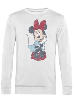 Disney Mickey Classic Simple Minnie Sit - Sweater - White -Disney fddfd3084682471a945f75683eb83342
