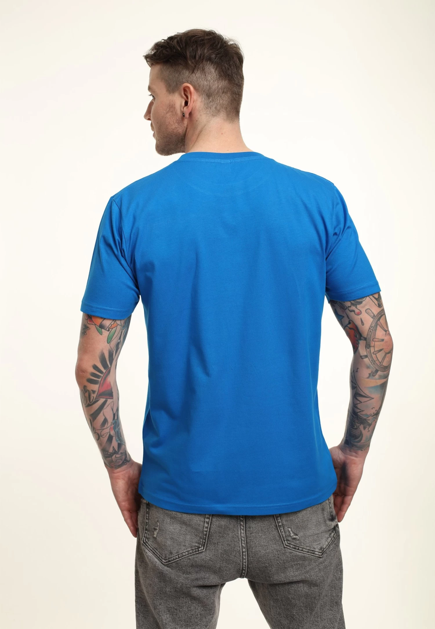 Disney Lilo & Stitch Not Today Unisex - T-Shirt Print - Bright Blue 2 Disney Lilo & Stitch Not Today Unisex - T-Shirt Print - Bright Blue - Afbeelding 2